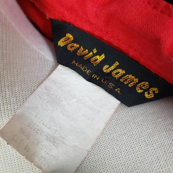 Vintage Made in USA David James Trench Coat with Tribal Accents Size Small - Picture 4 of 4